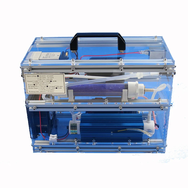 

CE EMC LVD FCC factory outlet stores BO-715QY adjustable ozone generator ozone generator air medical water with timer 1pc