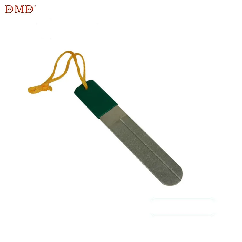 

DMD Portable Diamond Whetstone Two-sided Fishing Gadgets Knife Sharpener Scissors Fruit knife Fish Hook Essential Sanding Tool