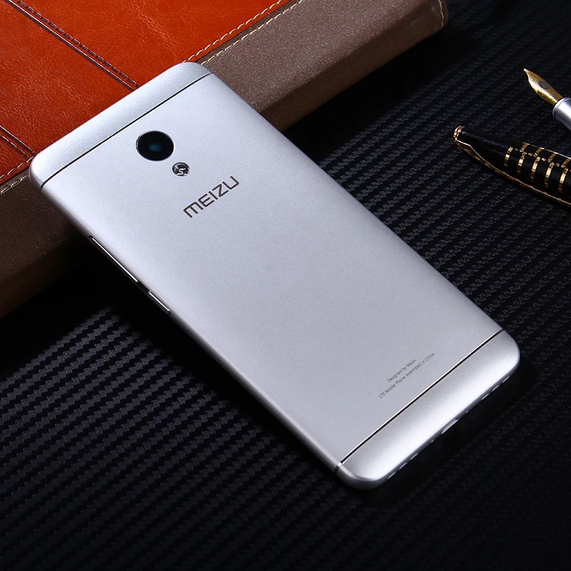 Meizu M5s официальный металлический чехол для Meizu M5s 5,2 дюймов Задняя крышка батареи Корпус Запасные части+ присоска