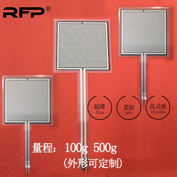 

RFP Thin Film Pressure Sensor Large Area and High Sensitivity Pressure Switch of Size and Range Pressure Distribution RFP-612