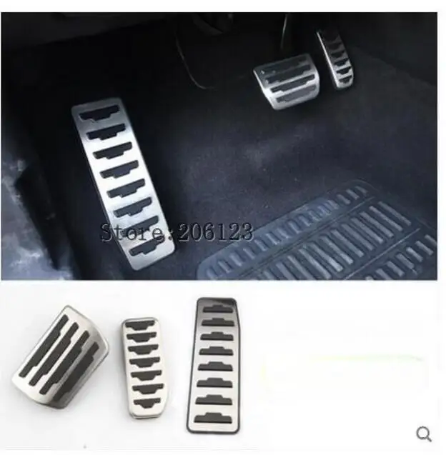 

For Land Rover Discovery Sport For Range Rover Evoque 12-17 Car Fuel Gas Brake Pedal Cover Trim Car Accessories New