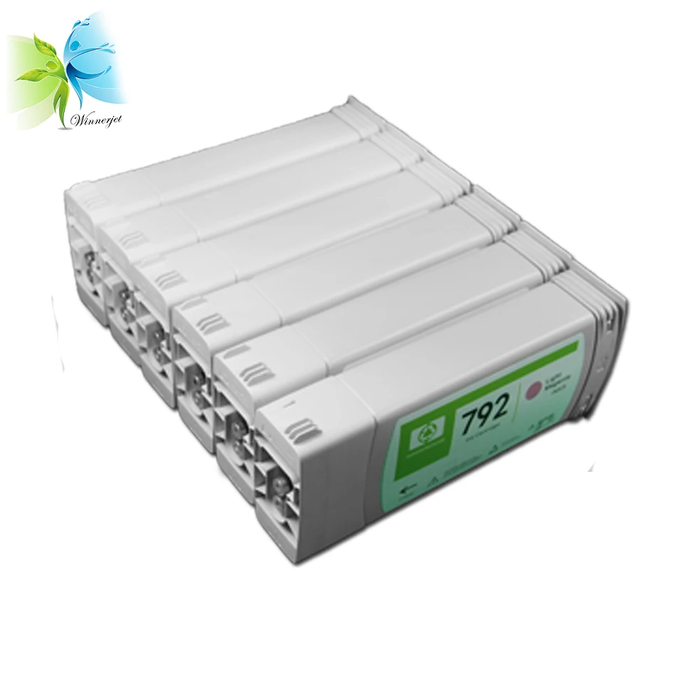 WINNERJET 775 мл 6 цветов латексный чернильный картридж для hp 792 Designjet L26500 L28500 260 280