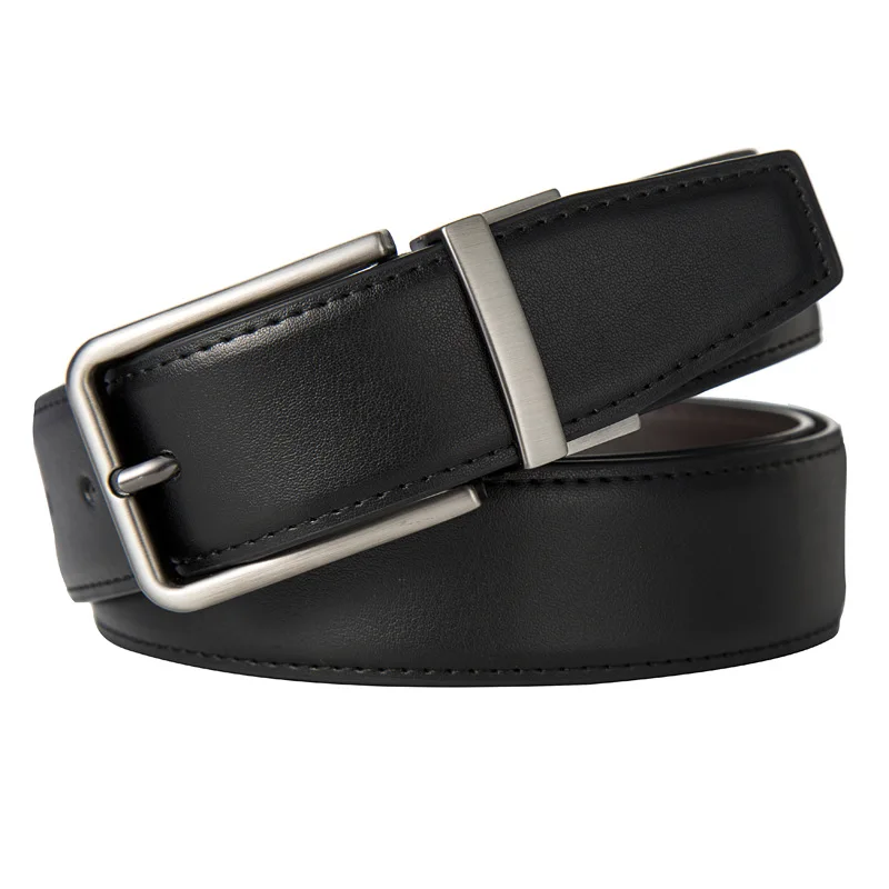 

2019 Men Belt Leather Luxury Brand Belts for Men Pin Buckle Designer High Quality High Quality Genuine Leather Belts