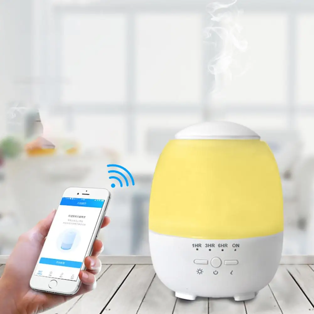 

Adoolla 300ML Wifi Intelligent Control 7 Colors Change Light Air Humidifier Aromatherapy Diffuser