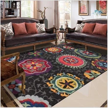 AOVOLL Винтаж абстрактный этнический стиль цветок Спальня дверь гостиная кухня ванная комната ковер для гостиной спальня