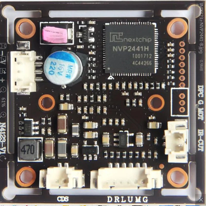 Модуль камеры Yalxg 1080P AHD CVI TVI CVBS 4 в 1 плата Starlight 2 МП модуль Sony323 с меню OSD |