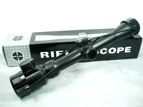 

Free Shipping 3-9x32 E Hunting Range Finder Air Gun Riflescope Red Green Lighted Reticle Sight Shooting Rifle Scope For Airsoft