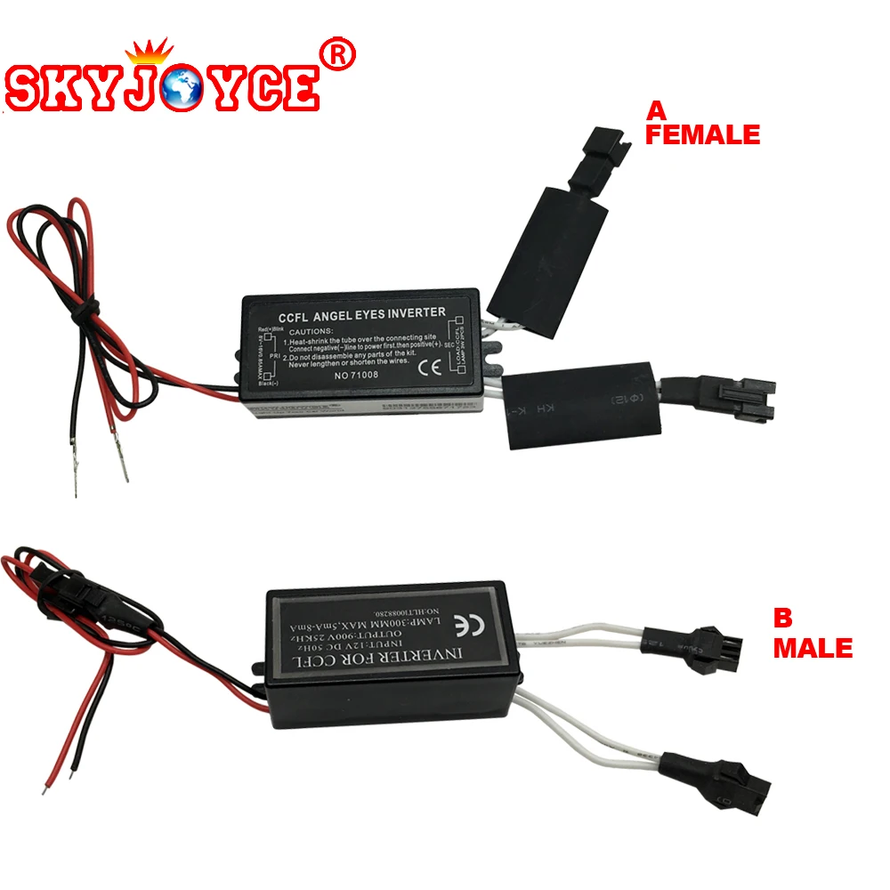 SKYJOYCE 1X Автомобильные фары дневного света светильник с холодным катодом (CCFL