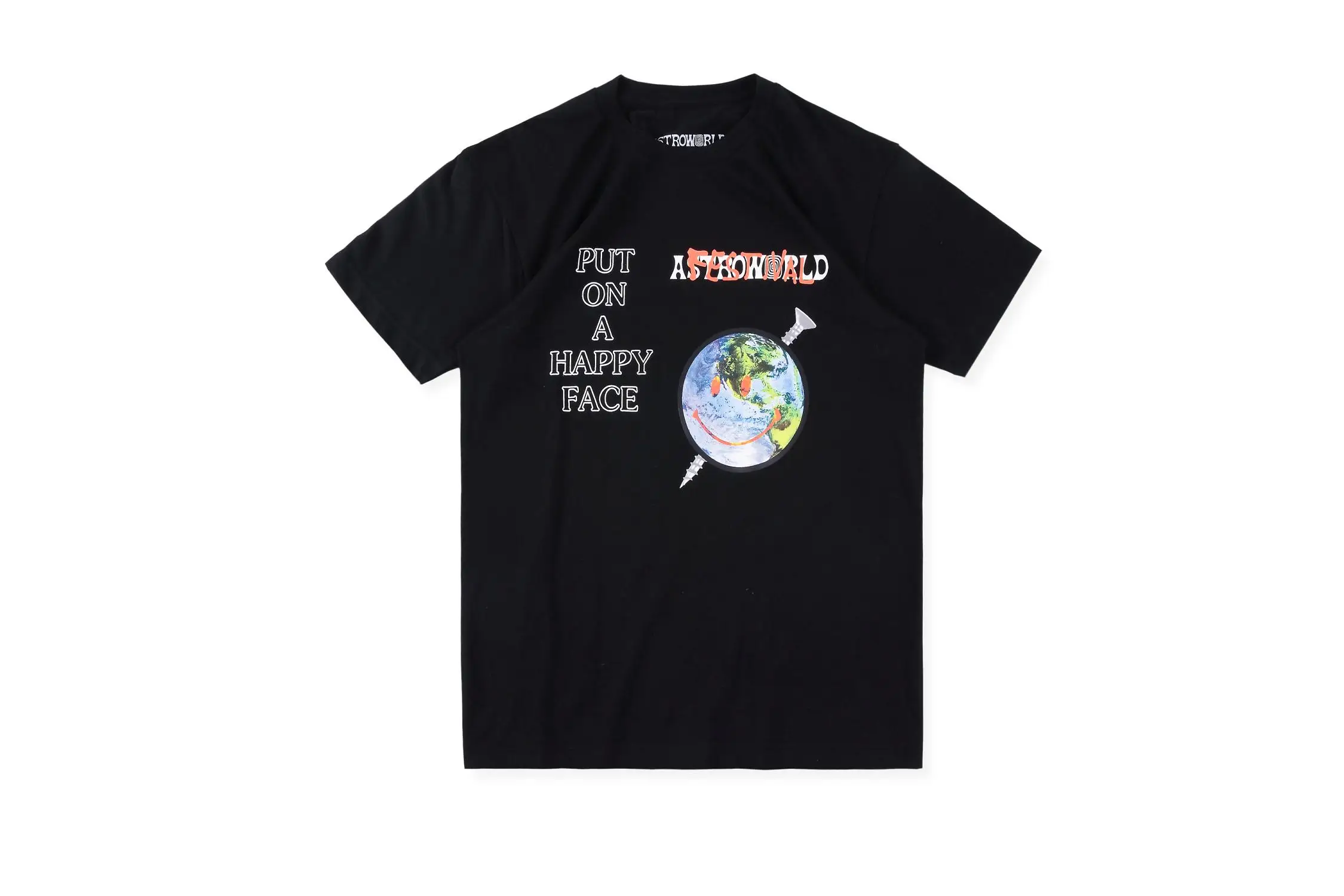 19SS с изображением Трэвиса Скотта AstroWorld футболка s для мужчин и женщин 1:1 Топ Версия Повседневная Уличная Хип Хоп Kanye West Harajuku Astroworld футболка