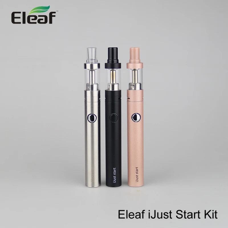 

Eleaf iJust Start Kit 2.3ml 1300mAh and iJust Start Plus Kit 2.5ml 1600mAh vs eleaf ijust 2 kit Original Eleaf E-cig kit