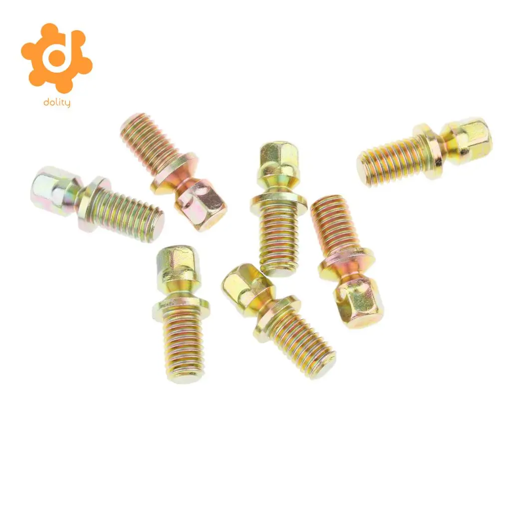 dolity 50 Pieces Ignition Anti Theft Locking Bolt Screws M8X16mm for Honda 