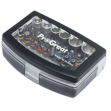 28 шт. промышленный мини-торцевой Трещоточный ключ набор 1/4 торцевых головок отвертки Инструменты для ремонта авто S2 материал