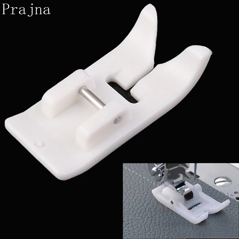 

Prajna Teflon Sewing Foot Non-stick Pressure Foot Snap On Sewing Presser Foot Leather pressure foot Home machine Multi-Function