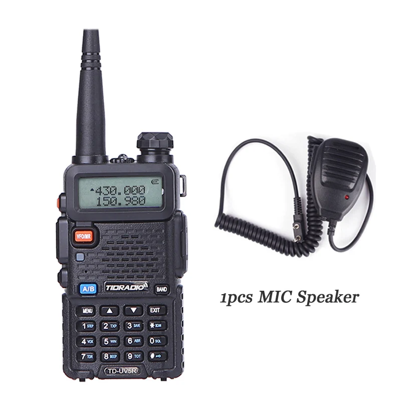 TID TD-UV5R рация Dual Band CB радиостанции 5 Вт 128CH VHF/UHF 136-174 мГц 400 -520 мГц Ручной радио Communicator UV5R рация портативная