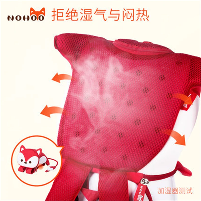 NOHOO high quality kids backpack girls Cartoon kids waterproof toddler backpack 3-7 year old Children's school bags new bag