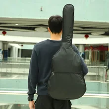 Гитары сумка для хранения 41 дюймов водостойкая 420D нейлон акустическая большой чехол для гитары мягкий чехол с регулируемым ремешком