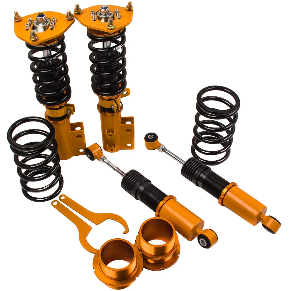 

Upgrade Coilover Suspension Kit For Hyundai Veloster 12-15 1.6L Adj. Height Coil Spring Struts