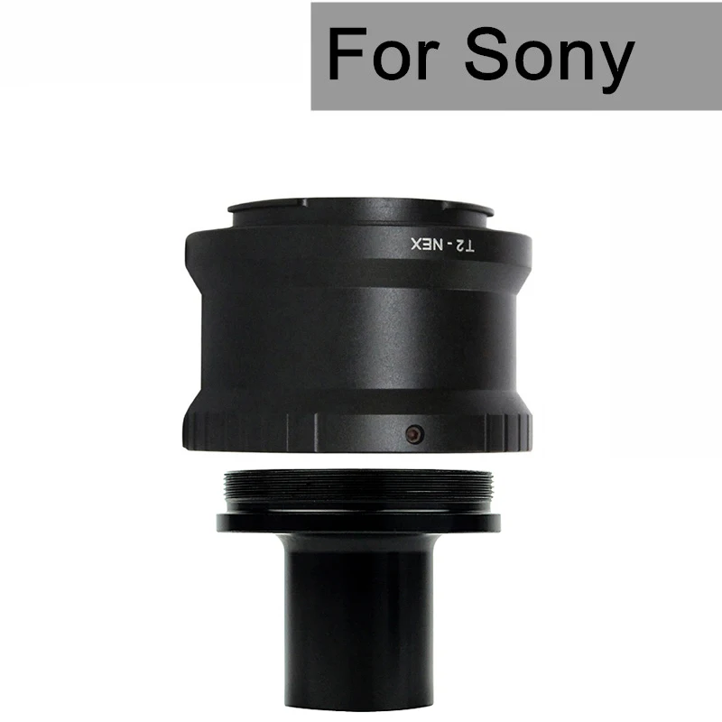 For Sony Mirrorless 0,965 дюймовый телескоп T-mount металлический адаптер M42x0.75 с абсолютно беззеркальной камерой T2 переходное кольцо для астрономического телескопа - Цвет: For Sony Mirrorless