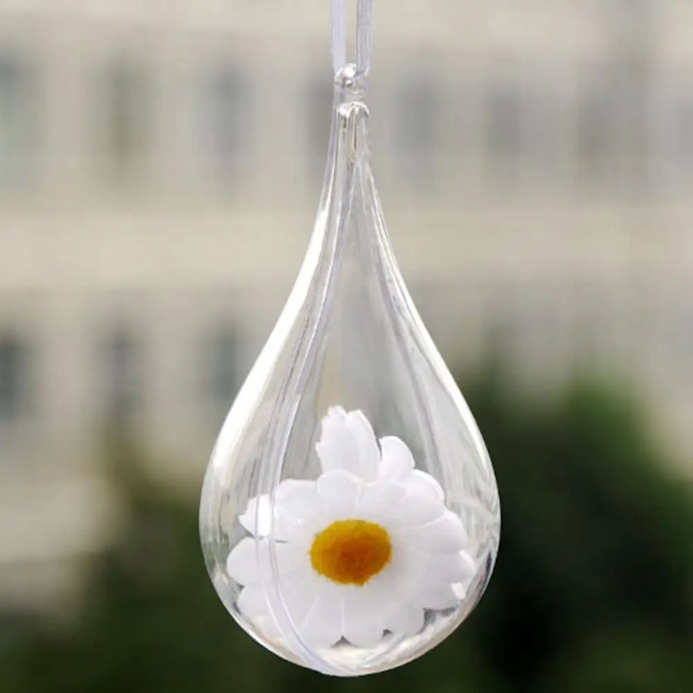 

5 Transparent Plastic Acrylic Drop Beads Can Fill The Ball Christmas Tree DIY Jewelry And Craftsman Wedding Decoration