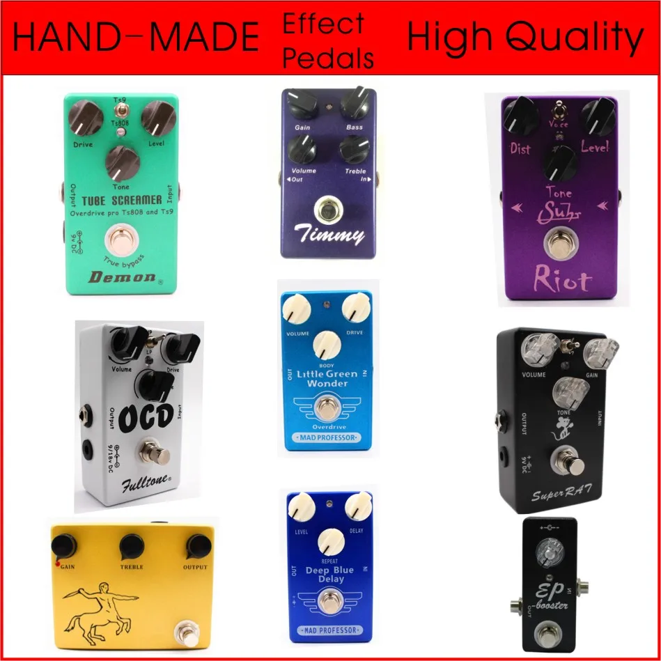 comprar Alta Qualidade Clone Mad Professor Maravilha Deep Blue Delay E Pouco Verde Overdrive Pedal Efeito Guitarra E Reforço
