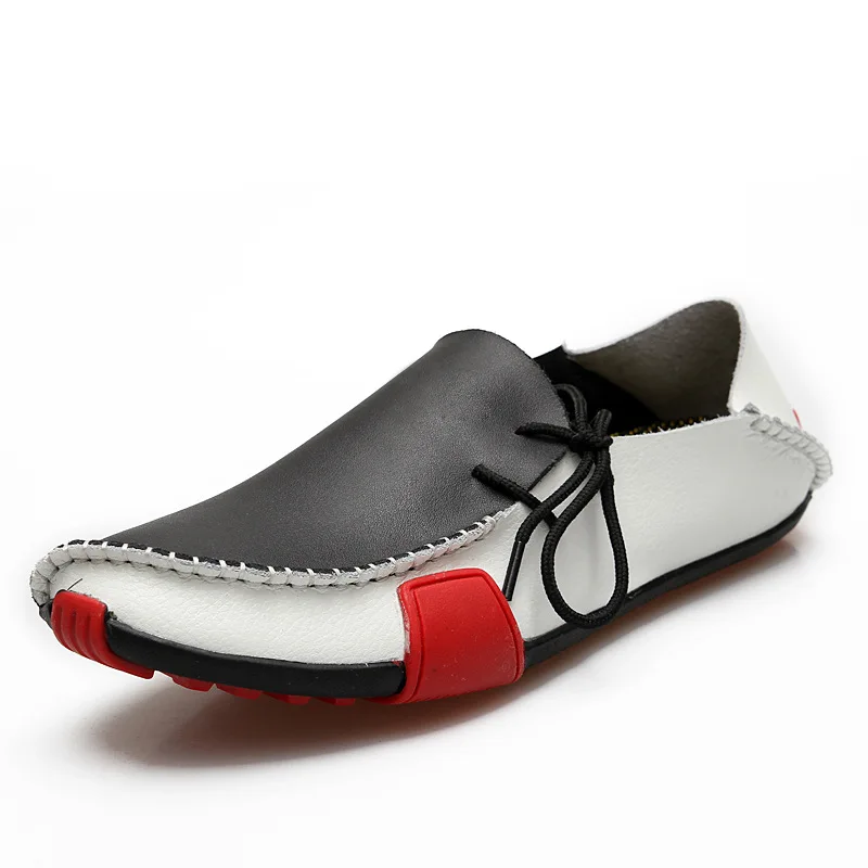 GOGORUNS ультра легкие мужские кроссовки из натуральной кожи дышащие кроссовки для бега Мужская обувь для вождения zapatos 23h9