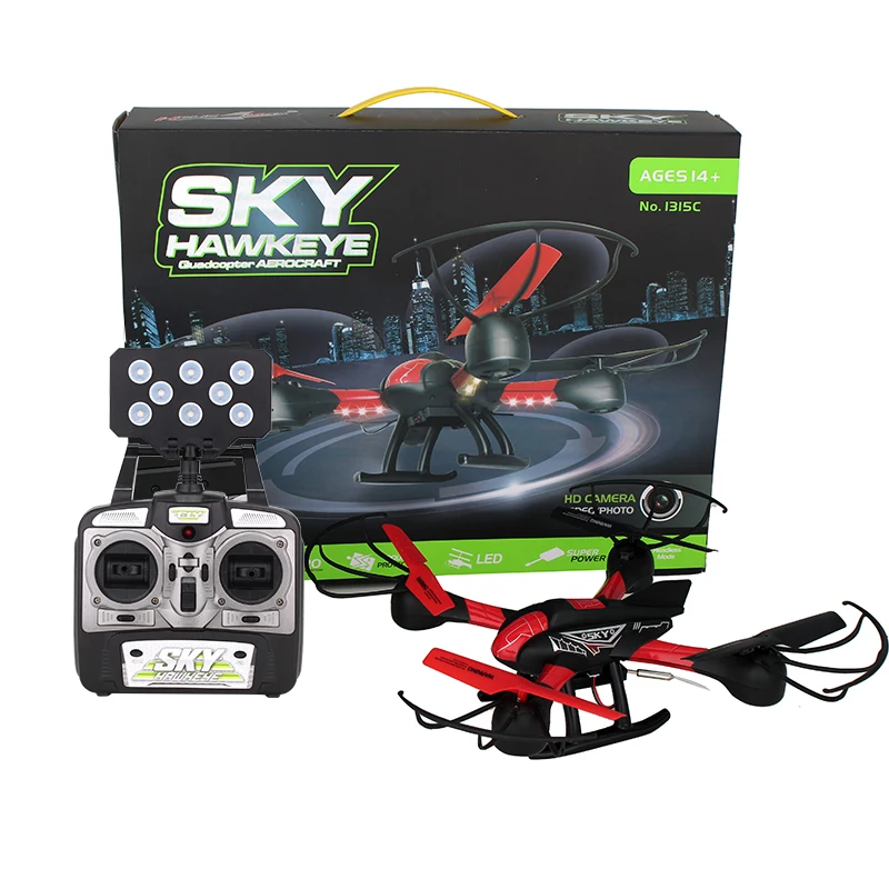 

Hd Drone Four-Axis Remote Control Aircraft Drone Helicopter Drones With Camera Profissional Fpv Quadcopter 1315