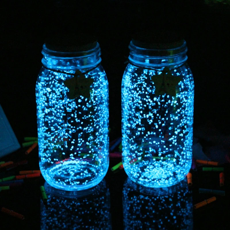 Glow Gravel Luminous Noctilucent Sand Fish Tank Aquarium Fluorescent Particles Party Decoration DIY Glow in the Dark