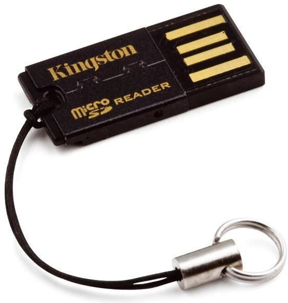 Kingston technology FCR-MRG2, microSDHC, USB 2,0, черный, 0-60 °C,-40-85 °C, 25 мм