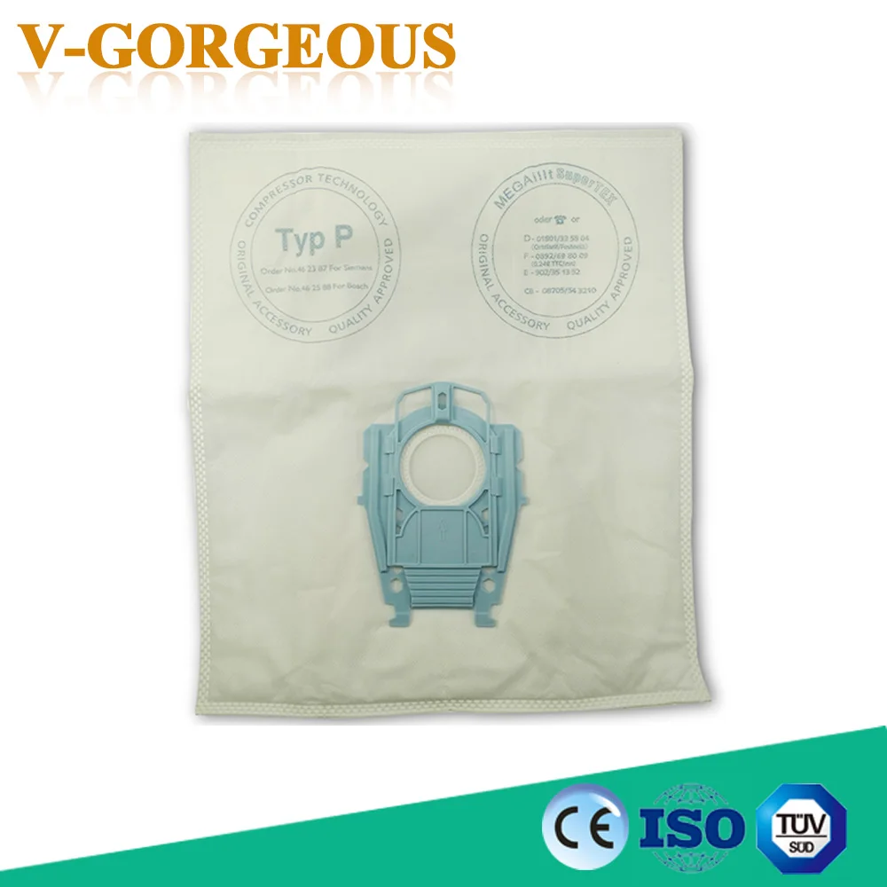 

10Pcs vacuum cleaner dust bag fit for Genuine Bosch Vacuum Cleaner Hoover Dust Bags Type P 468264 461707