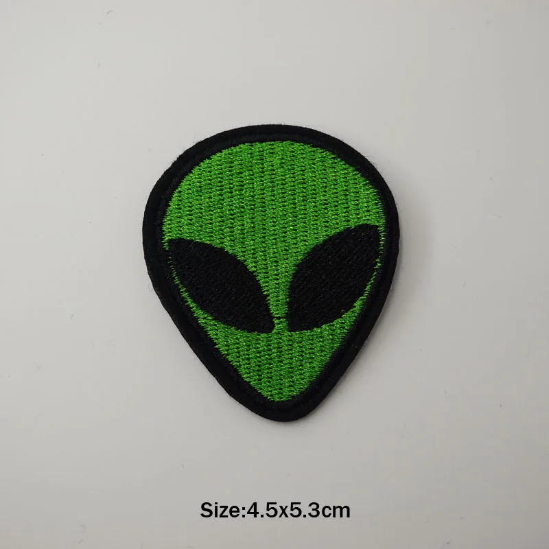 Alien UFO ET Iron On Patches Значки для шитья швов одежда костюмы пальто куртка брюки футболка брюки орнамент одежда - Цвет: 24