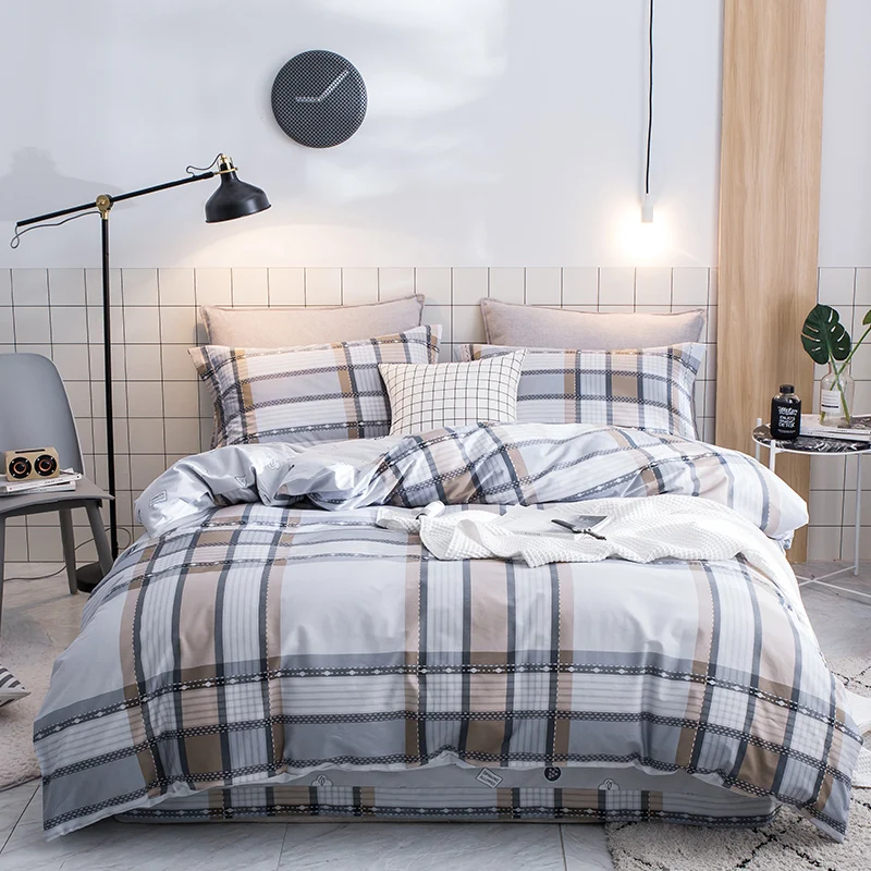 Buy 100Cotton Fashion Classics Printed Bedding set