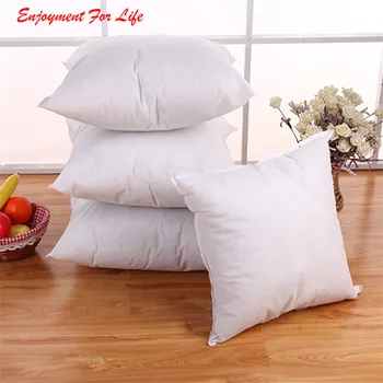 

40x40CM Square Pillow Cushion Core Filler Soft Cotton Pillow Interior White Cushion Pillow Home ornament drop ship 3RD03