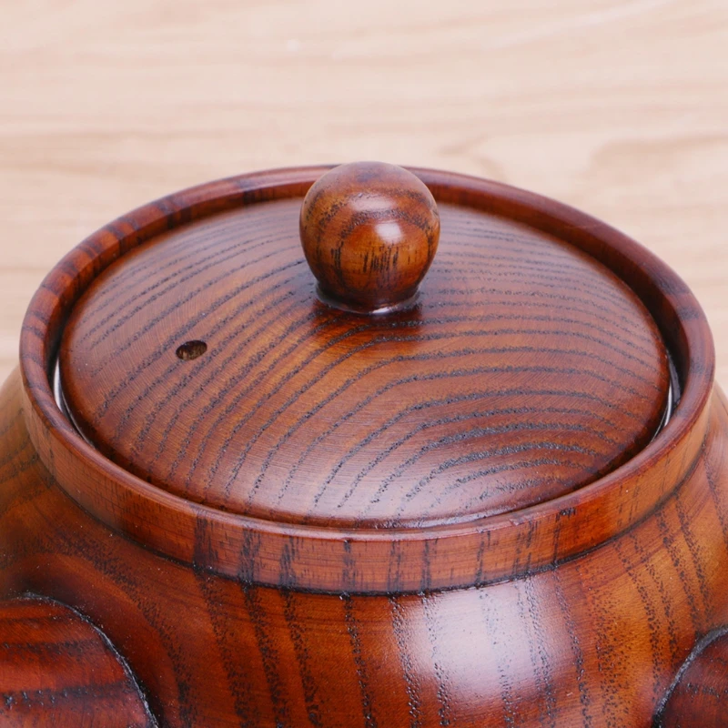 Китайский стиль природа деревянный чайник Портативный кофе заварочный чайник#0622