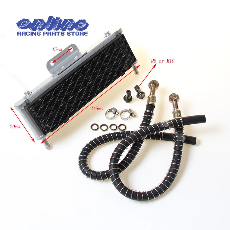 Buy High performance Oil Cooler radiator Dirt Pit Bike Monkey Motorcyle cooling