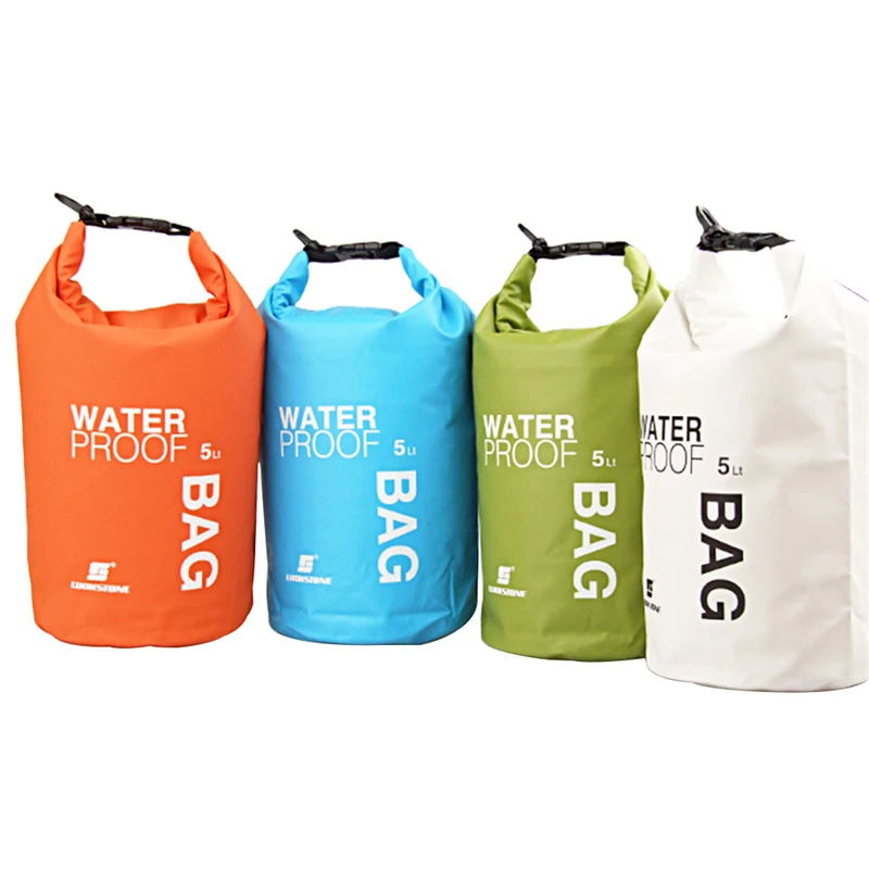 2L PVC Waterproof Rafting Bag Dry Bag For Travelling Rafting Boating