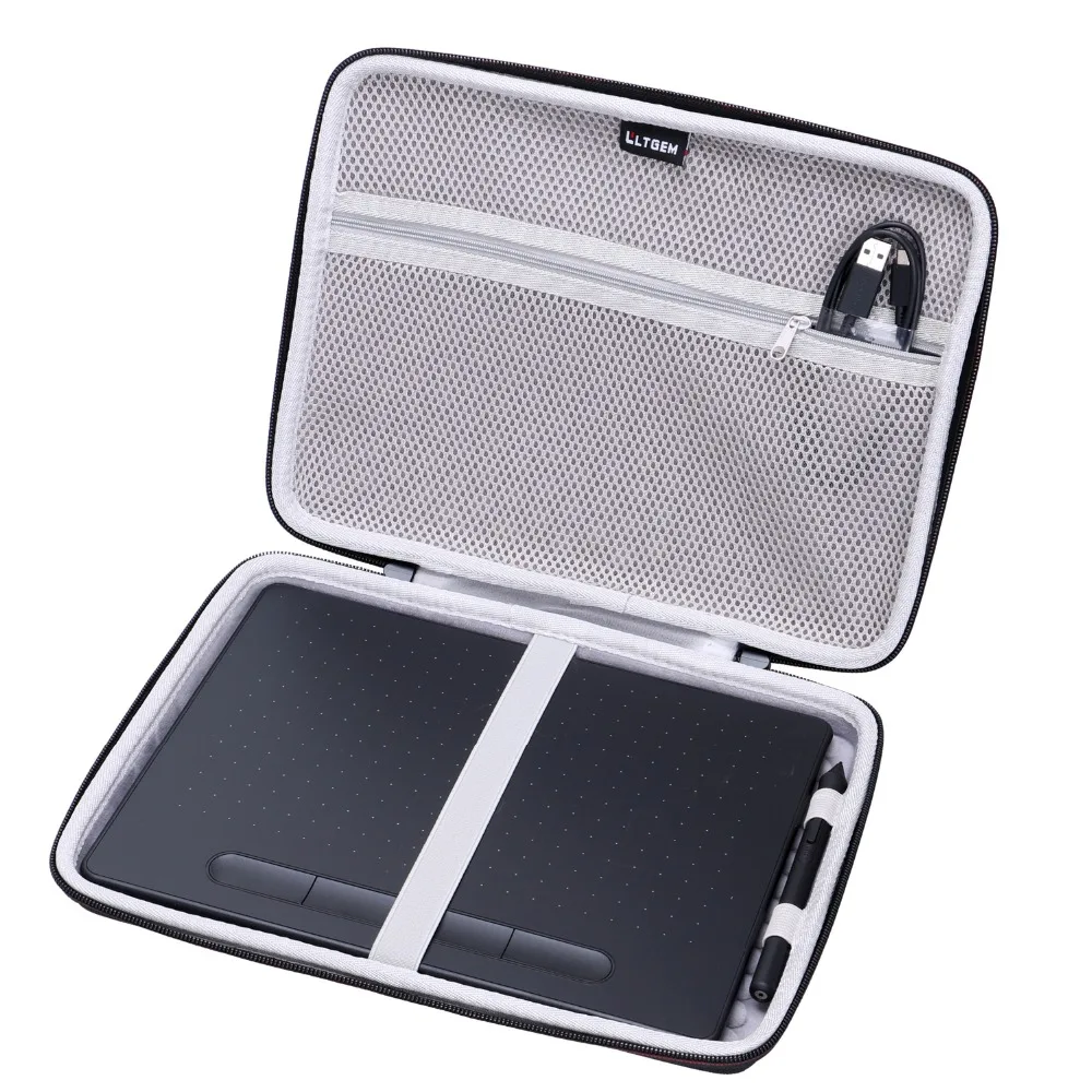 

LTGEM EVA Hard Case Fit for Wacom Intuos Wireless Graphic Medium Tablet, Size 10.4"x 7.8" (CTL6100)