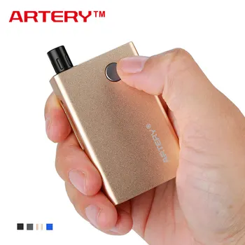 

Original Artery PAL Mini Starter Kit 1000mAh with 1.0ohm Organic Cotton Wicked Pod & 1.6ohm Ceramic Wicked Pod E-cig Vape Kit