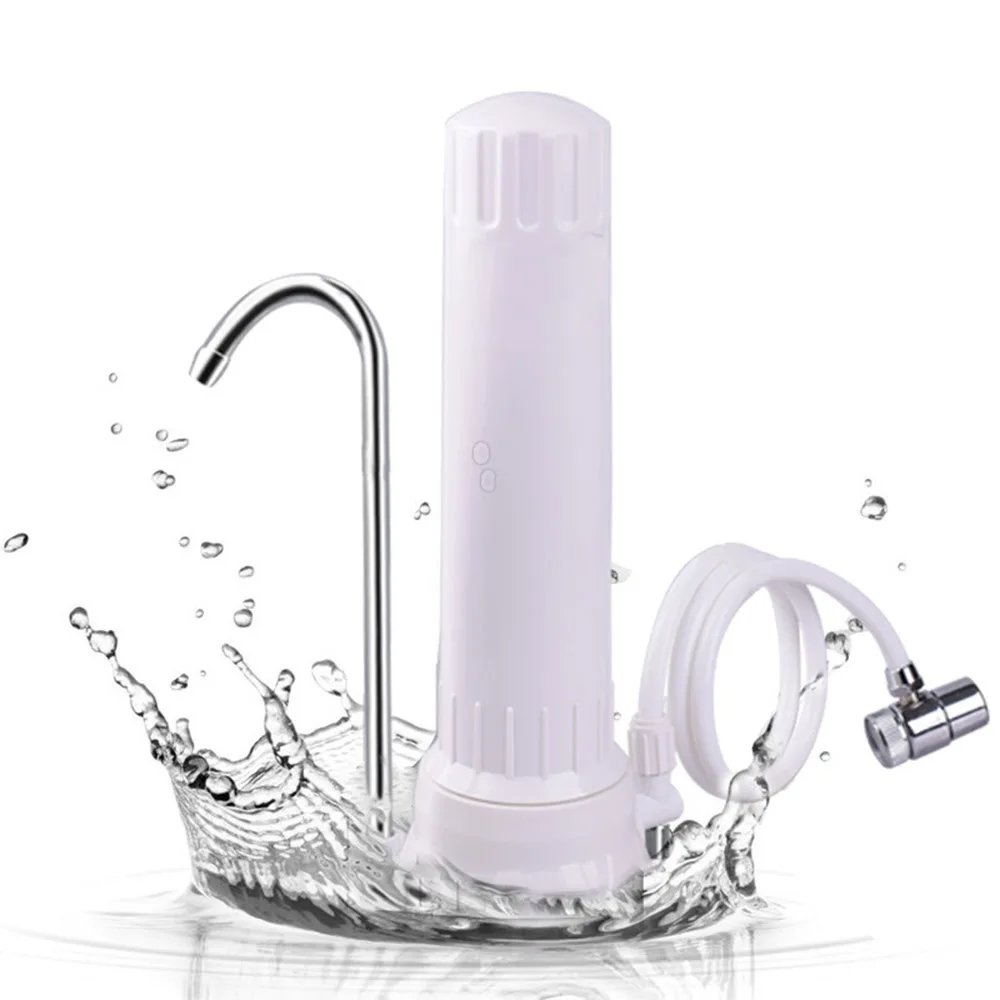 

Health Purifier Drinking Water Filter Home Kitchen Purifier Water Filters System With Faucet Valve Water Pipe New
