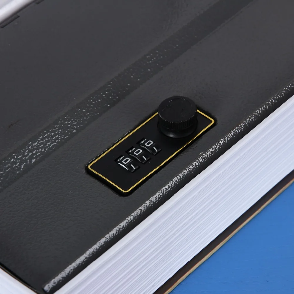 Size S 10/Color Combination Lock Hidden Box Security Lock Key Lock Strongbox Steel Simulation Book New Fashion 118*115*55mm Size S 10/Color Combination Lock Hidden Box Security Lock Key Lock Strongbox Steel Simulation Book New Fashion 118*115*55mm