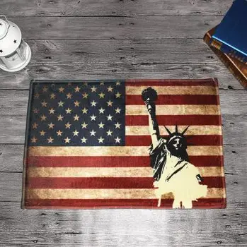 

40x60/50x80/60x90/40x115/40x135cm National flag style doormat floor rug carpet non slip absorption foot pad mats bay window