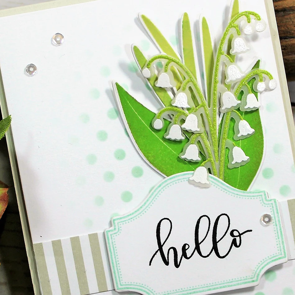 

YaMinSanNiO Flowers Metal Cutting Dies New 2019 Leaves Dies Scrapbooking For Card Making Embossing DIY Crafts Stencil Die Cut