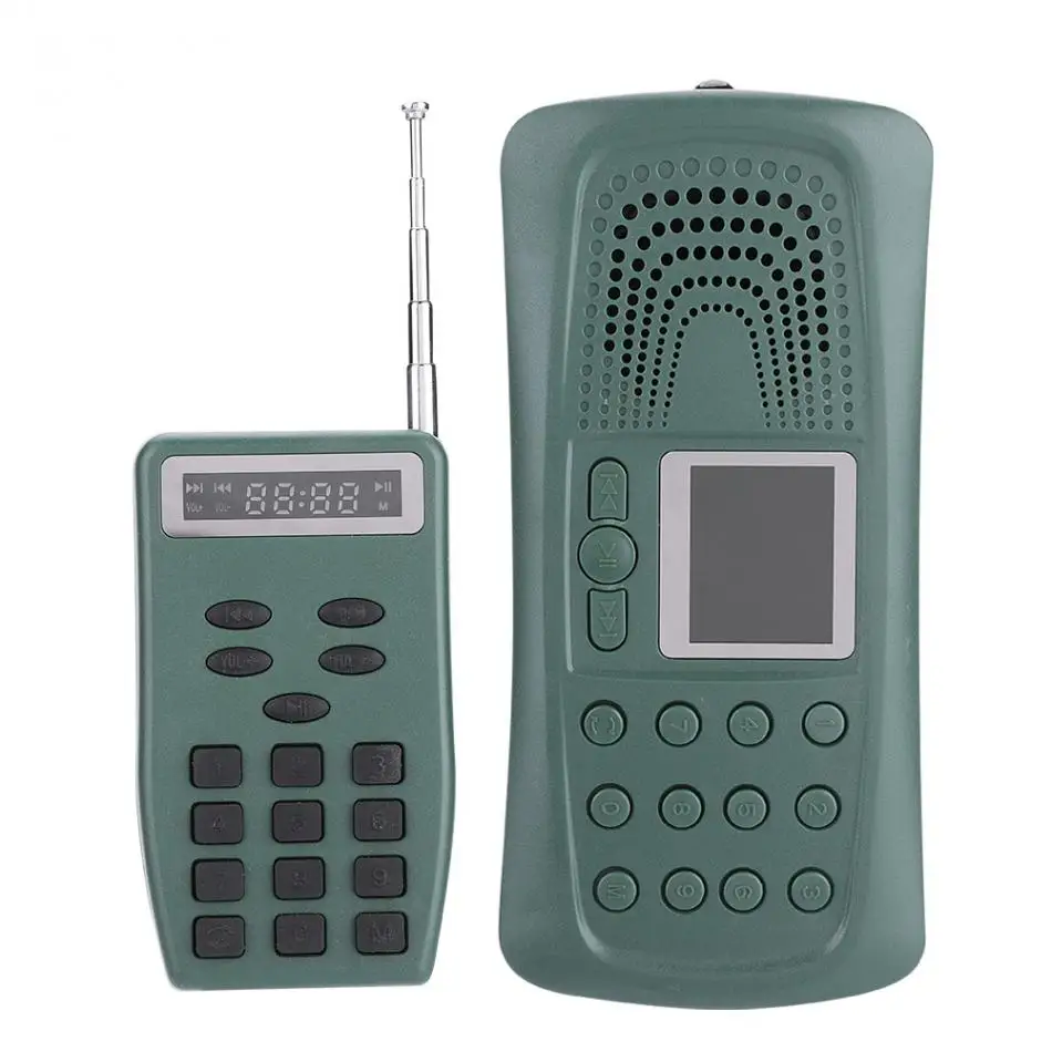 

PDDHKK 20W 126dB With Timer On/Off Electronics mp3 Device Goose Duck Bird Caller Hunting Wildlife Decoy Remote Controller Kit