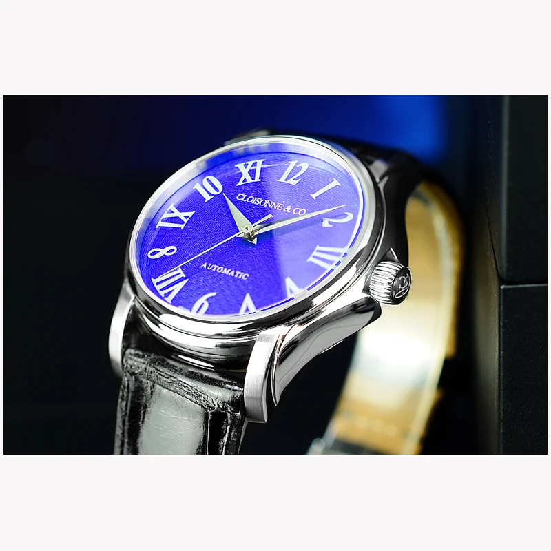 San Martin, женские эмалированные автоматические часы, наручные часы из нержавеющей стали, диаметр 38 мм, 30 м, водонепроницаемые, Relojes Hombre, унисекс