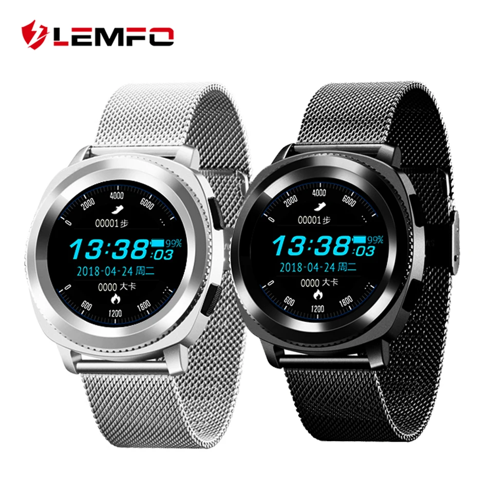 

LEMFO Smartwatch Heart Rate Monitor Multi-sport mode IP68 Waterproof Bluetooth Call Smart Watch for Android IOS Phone