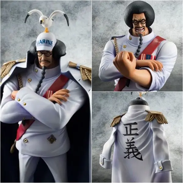 

Free shipping 27cm Anime ONE PIECE Naval Headquarters Sengoku P.O.P Figure Model Toys