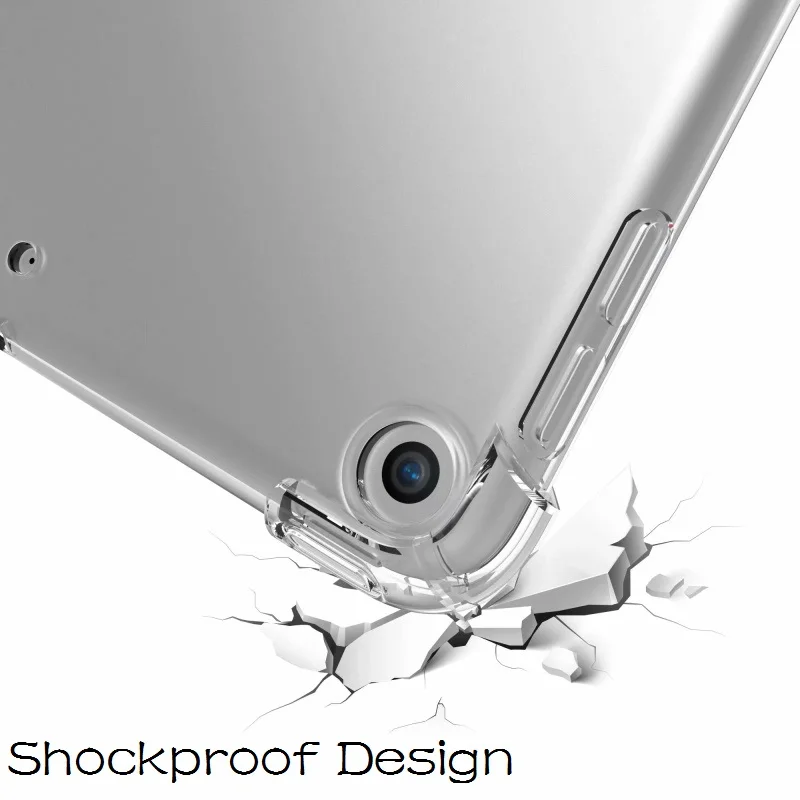 7.9'' High Duty Coque for iPad mini 2 mini 3 Case Shockproof Transparent Clear TPU Cover for iPad mini Clear TPU Back Case (2)