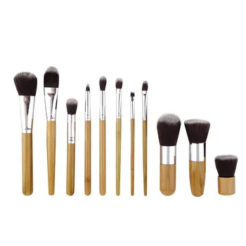 

11Pcs Eyeshadow Brushes Makeup Brushes Set Tools Powder Foundation Eye Lip Concealer Face Brush Kit With Makeup Puff maquiagem