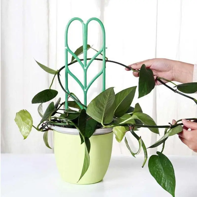 

Garden Trellis Plastic Flower Rattan for Climbing Plants Potted Plant Support Rack Plant Support Vines Vegetables Garden Tools