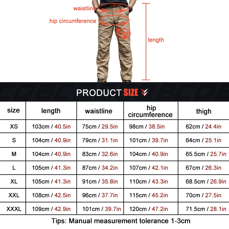 Pantalones deportivos tácticos para acampar al aire libre CQB multibolsillos para montar senderismo pantalones de algodón transpirable Pantalones deportivos tácticos para acampar al aire libre CQB multibolsillos para montar senderismo pantalones de algodón transpirable