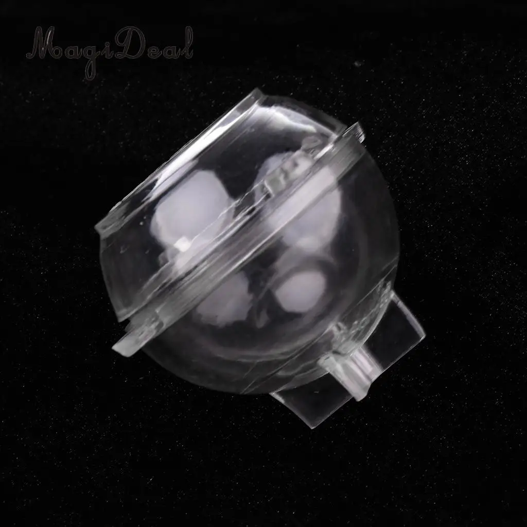 MagiDeal 2pcs Durable Plastic Round Soap Candle Making Mold Holders Mould for Handmade Soap Candle Making Accessories